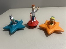 Vintage Jetsons Wendy's Kids Meal Toys Travelers Lot Of 3