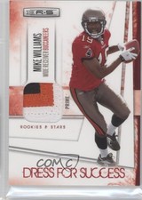2010 Rookies & Stars Dress for Success Jerseys Prime 13/50 Mike Williams #10 0f8
