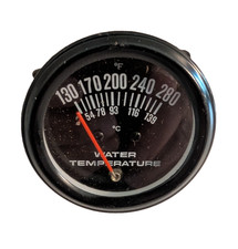 Vintage Stewart Warner Water Temp Gauge 100-250 F Mechanical Standard Sw Usa Vintage Stewart Warner Water Temp Gauge 100-250 F Mechanical Standard Sw Usa