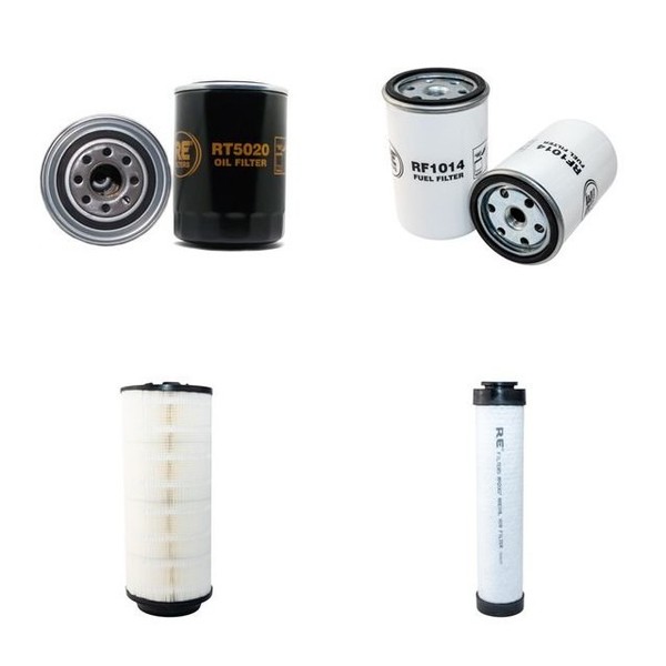Filterservice-Kit Passt FüR Hamm Hw 90 Luft ÖL Kraftstoff Mit Deutz Motor.-image