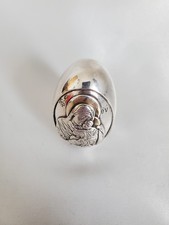 Wunderschönes ikonen Osterei aus Grichenland .Handarbeit aus 999 Siber.