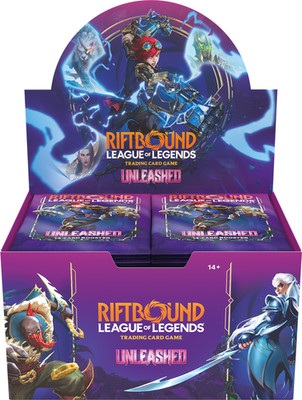 Riftbound Set 3 Unleashed Display Booster TCG League of Legends 24 Booster ENG