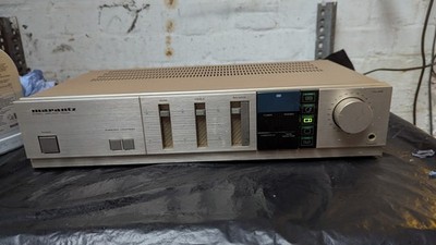 Marantz Model PM 240 Stereo Integrated Amplifier Silver Good Condition Working