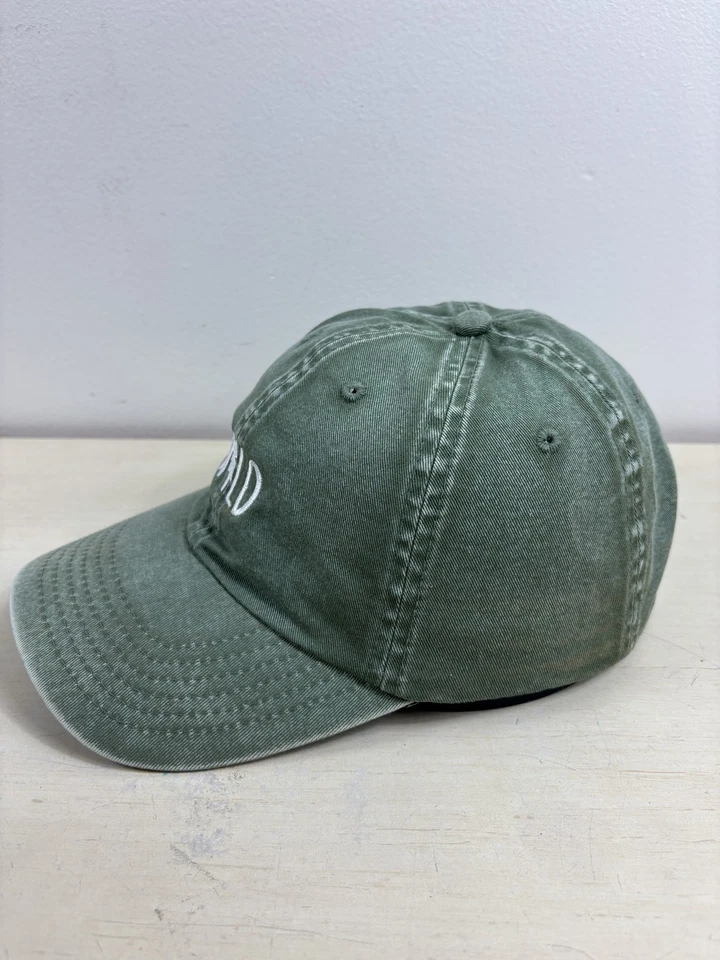 Gorra Wild Hat Correa Trasera Verde Bordada Exterior Naturaleza Árbol Gráfico Para Hombres Foto 3 de 4