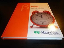 Math U See Beta Instruction Manual - Hardcove...