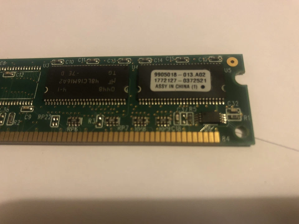 Kingston KVR. KVR133X64C3L/128 128MB RAM 3.3V ASMM04C0416 PC133LP WB2050409 - Image 3 of 4