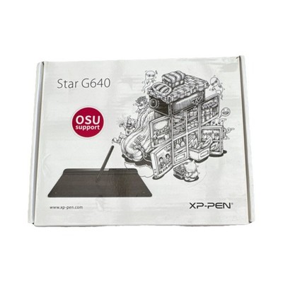 XP-Pen Star G640 Graphics Tablet USB Wired with Pen Stylus 200x132mm