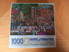 BITS AND PIECES - FRIENDLY NEIGHBORS - 1000 PIECES - COMPLETE