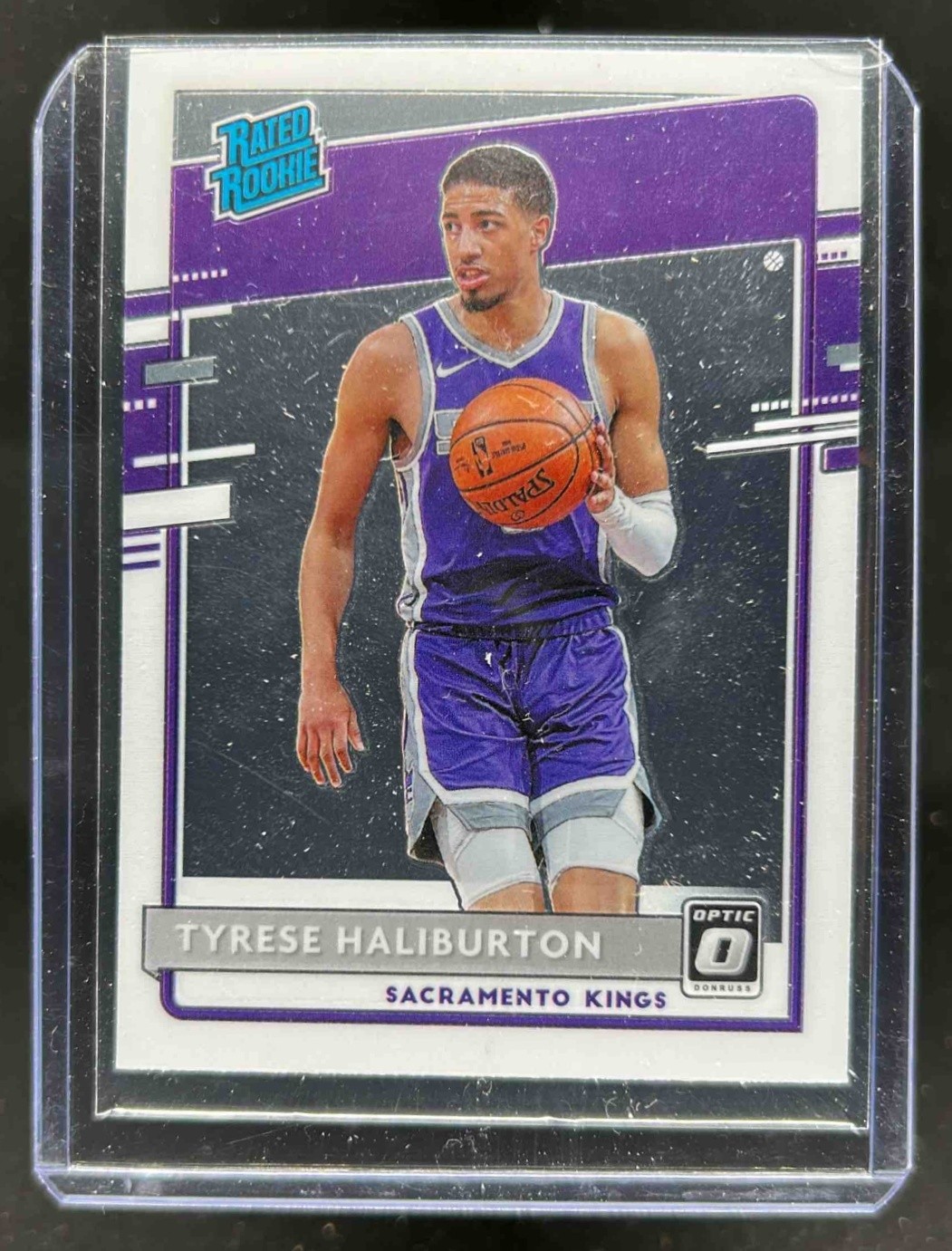 2020-21 Donruss Optic Tyrese Haliburton Rookie RC #162 Kings