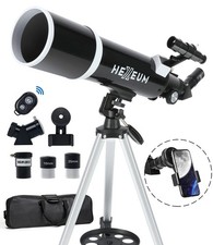 Koolpte Telescope Adults 80mm Aperture 600mm AZ Mount Tripod