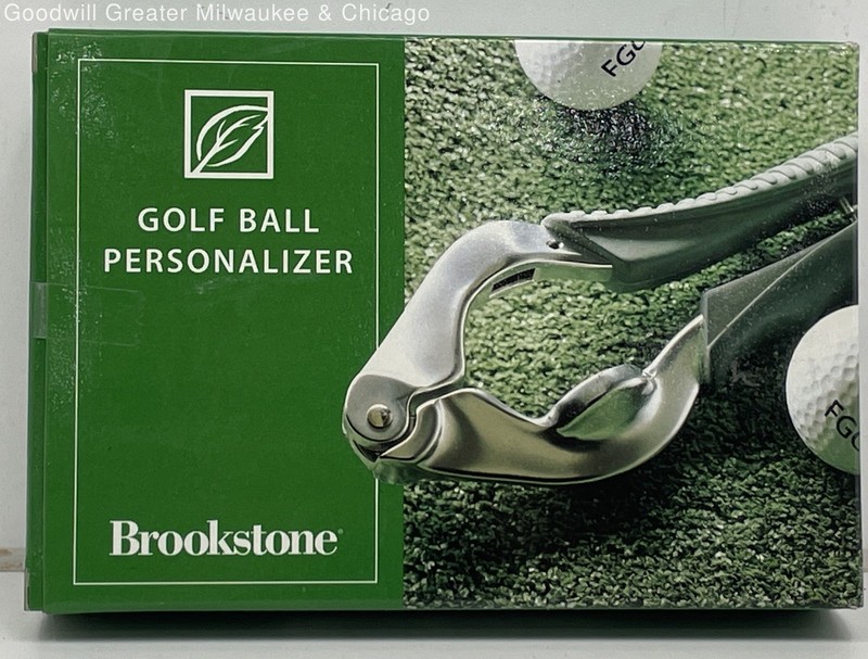 Brookstone Golf Ball Personalizer NIB