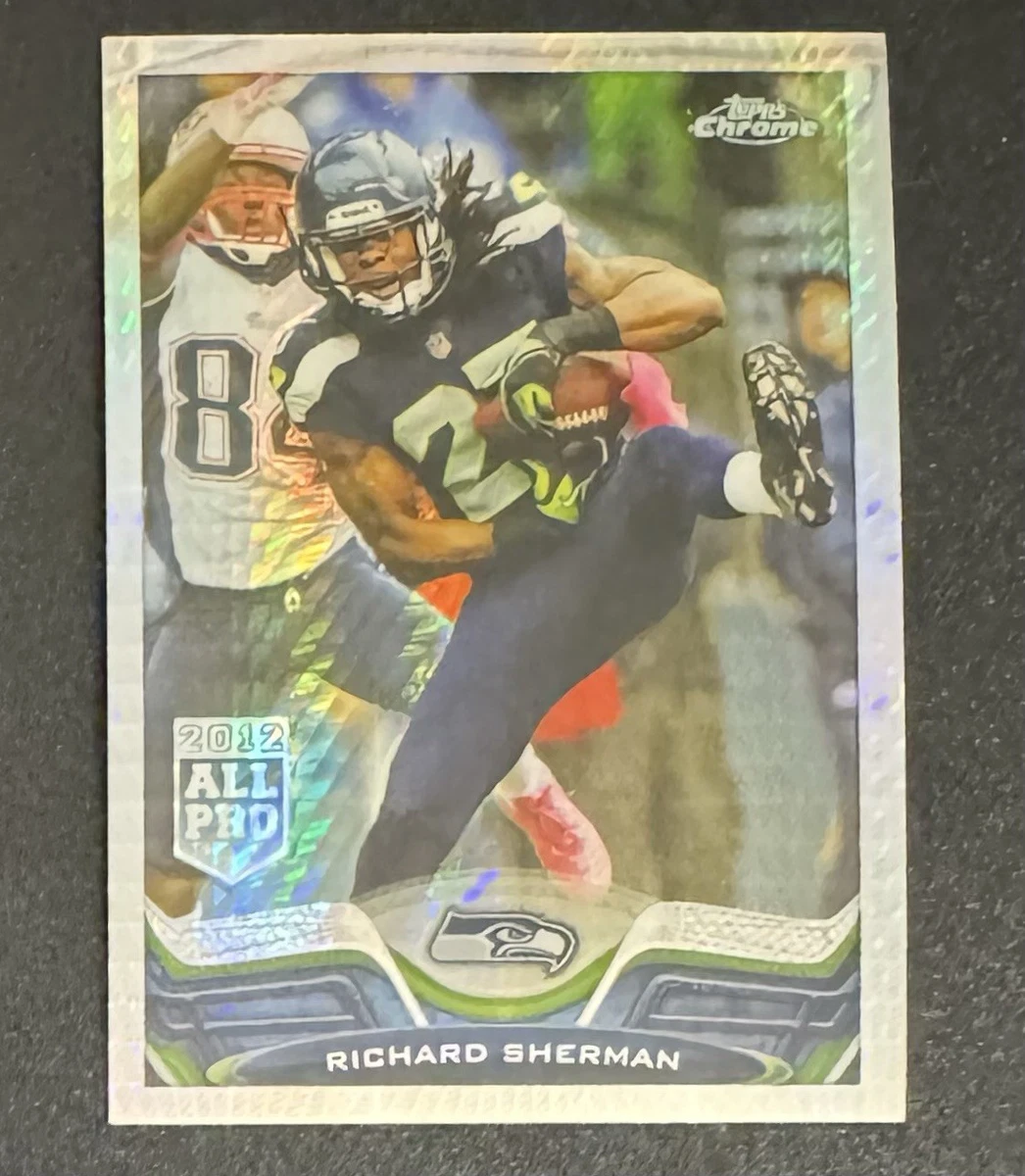 Topps Richard Sherman Football Sports Trading Card Singles for