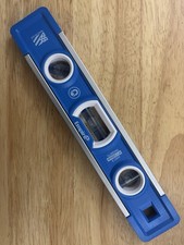 EM81.9G 9 Inch Magnetic Torpedo Level W/Overhead Viewing Slot Made in USA