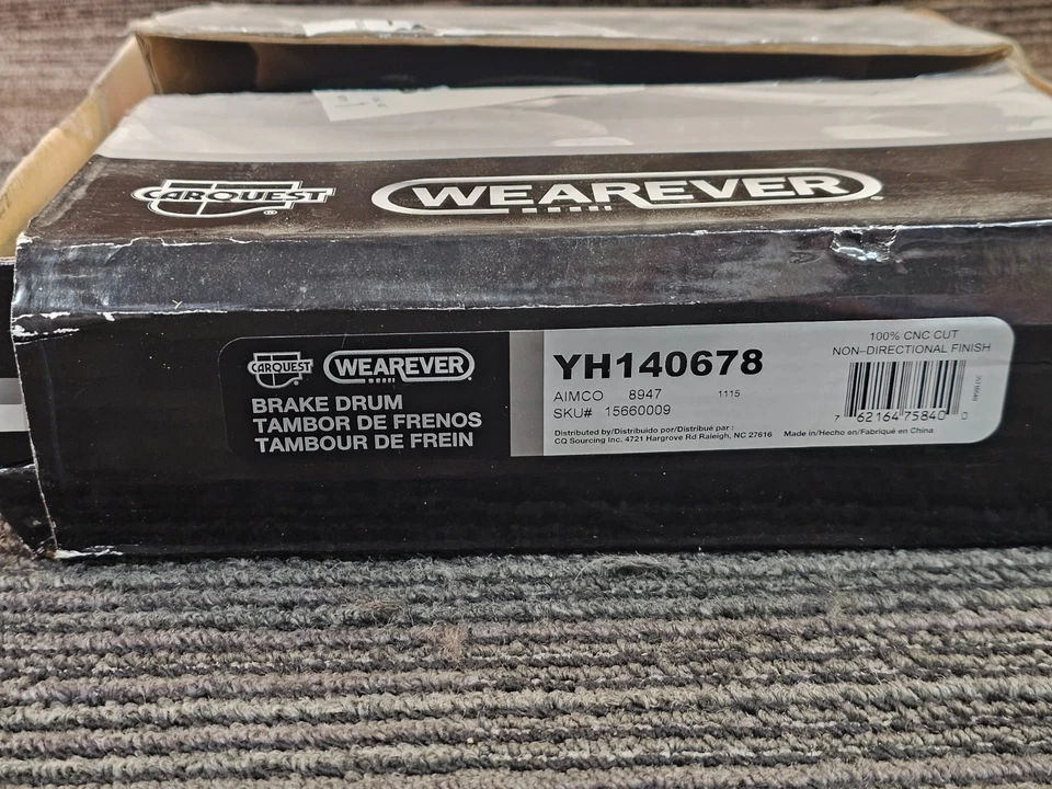 (CANTIDAD 2) Tambor de freno para Plymouth Sundance 1987-1994 Turismo 1985 YH140678 Foto 4 de 4