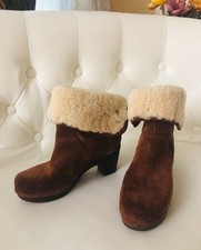 UGG AUSTRALIA LYNNEA CLOG BOOTS, SIZE 7