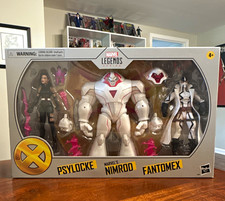 Marvel Legends Series X-Men 3-Pack Set Psylocke Marvel's Nimrod FantomeX