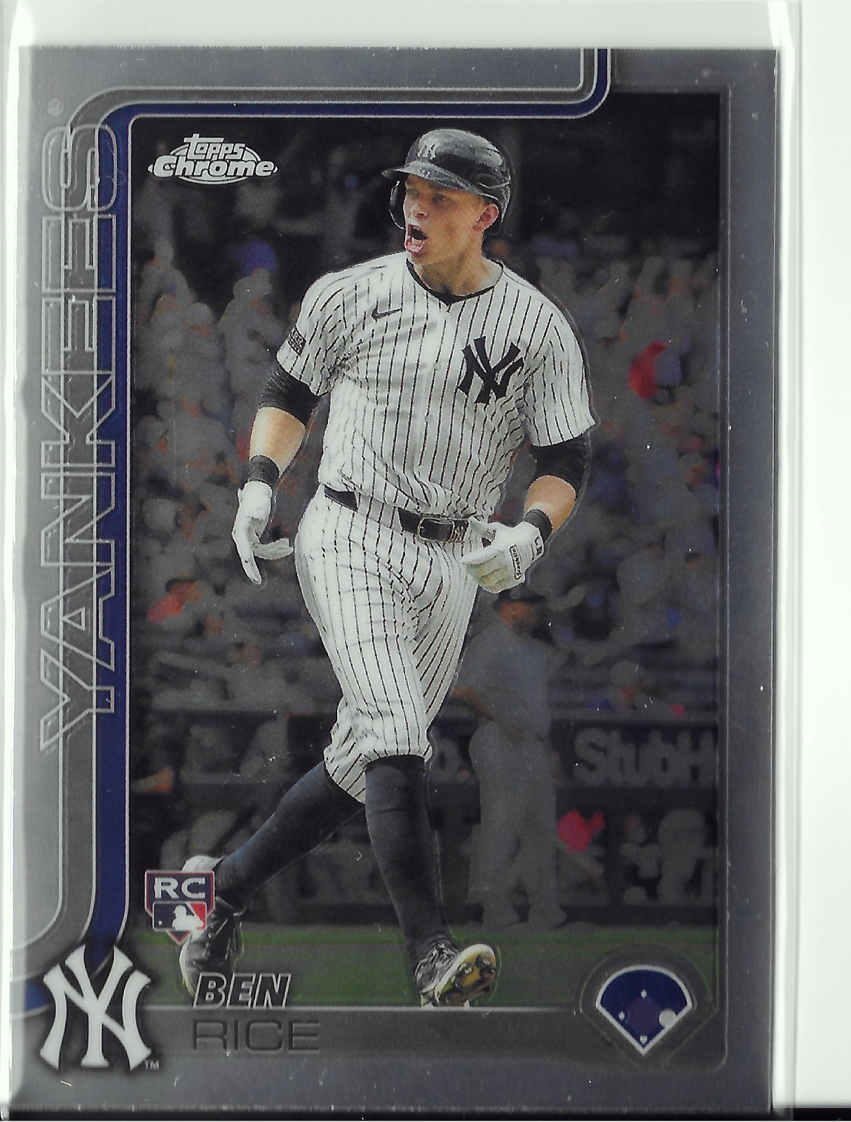 2025 Topps Chrome - Ben Rice #139 (RC)