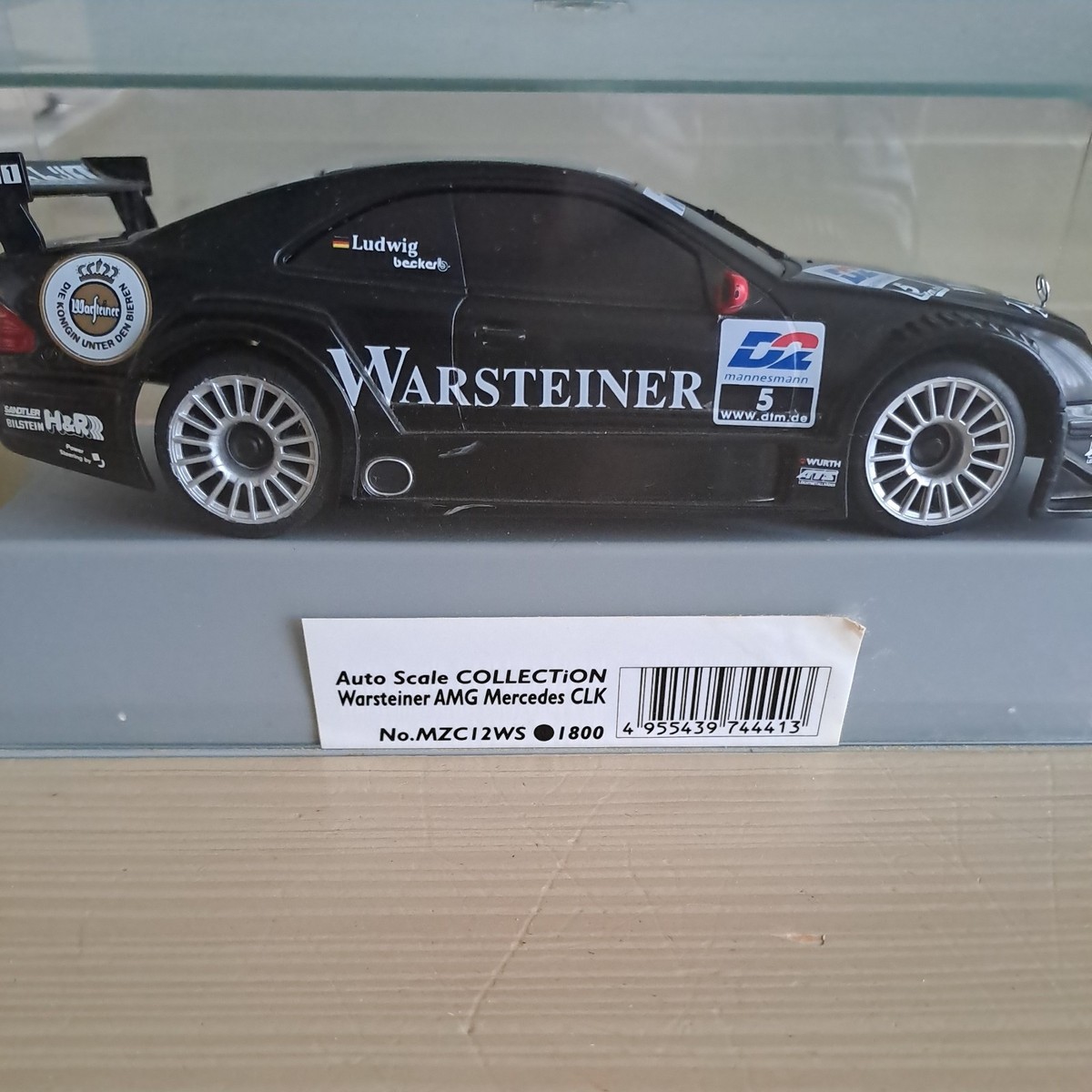 Rare Kyosho MINI-Z Racer Body WARSTEINER AMG MERCEDES CLK No