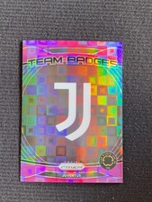 Juventus 2025 Panini Prizm FIFA Club World Cup Team Badges Purple Pandora 48/49