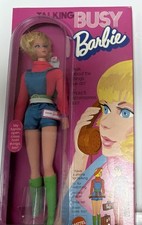 Vintage TALKING Busy Barbie Doll BRAND NEW SEALED NRFB MIB MIP