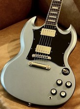 MINT 2024 Epiphone Inspired By Gibson SG Standard Pelham Blue Guitar