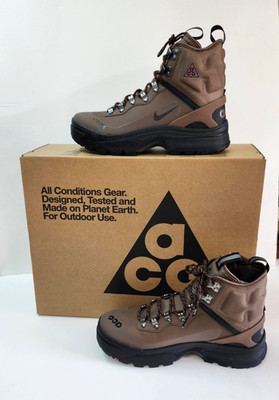 NIKE ACG ZOOM GAIADOME GORE-TEX MEN BOOTS  SIZE 11 US BROWN