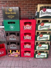 Plastic beer crates £2 each CASH ONLY AND COLLECT ONLY