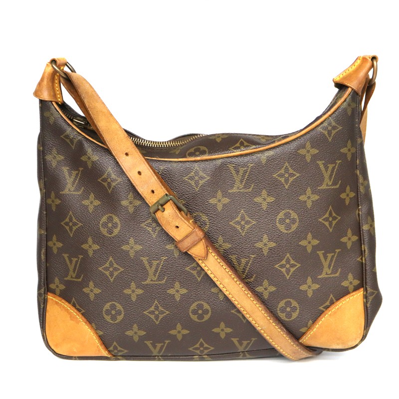 Louis Vuitton Brouillon 30 M51265 Monogram Canvas Brown Shoulder Bag #KN1099