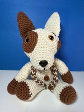 Crochet Bull Terrier Dog