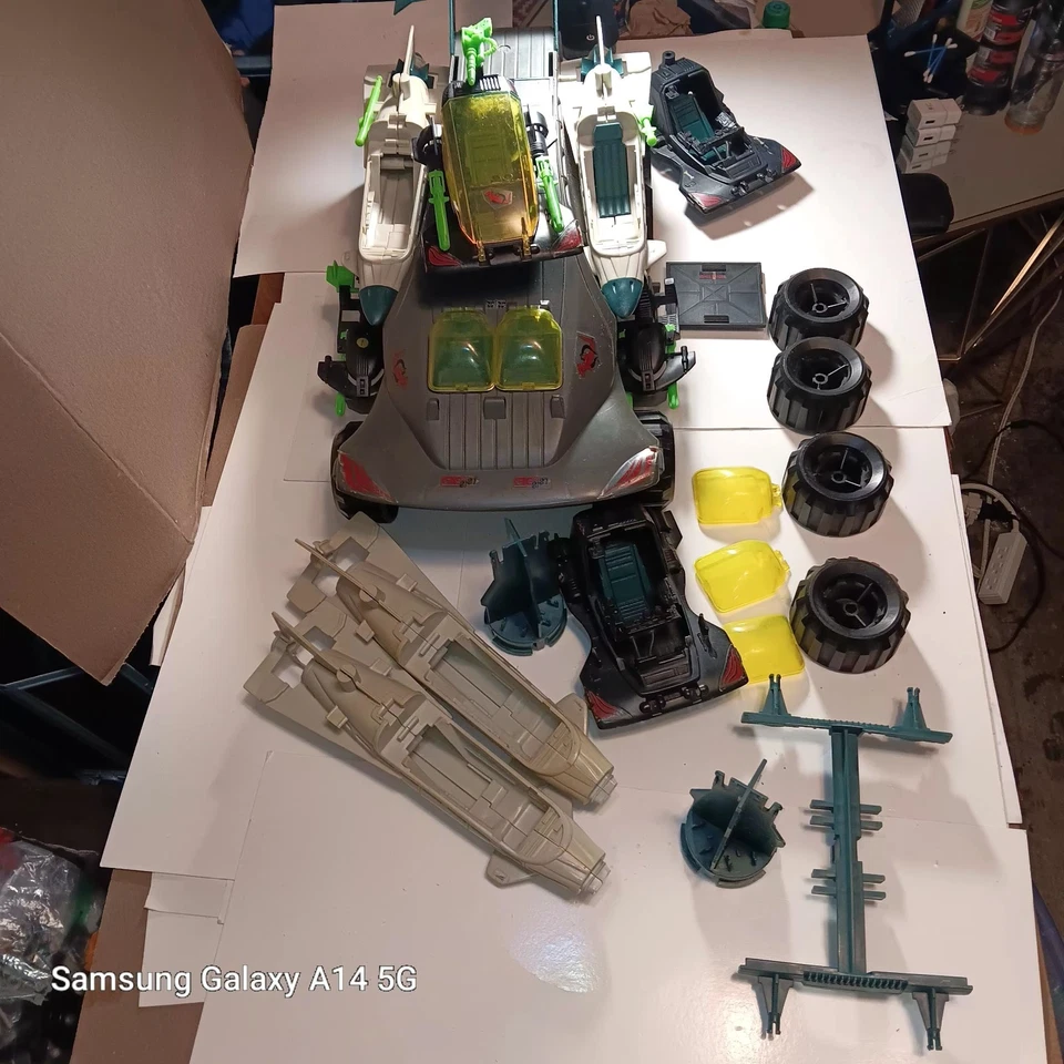 Lote de piezas Gi Joe Hammerhead Plus Foto 2 de 4