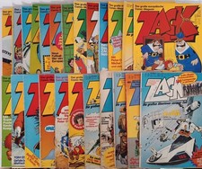 24x ZACK Comic Hefte Magazine Jahrgang 1980 Nr. 3-6 / Nr. 11-32 / 1978 Nr.11