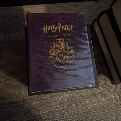 Harry Potter Hogwarts Sticky Note Set Self Stick Notes and Tabs