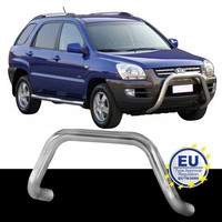FrontschutzbüGel Edelstahl Passend FüR KIA Sportage 2004 Bis 2008 Ø76Mm