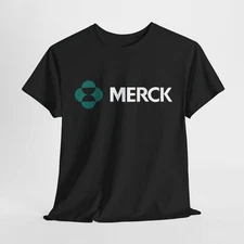 Merck Life Science Logo Men’s T-Shirt  USA  Tee S-5XL