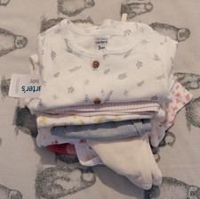 Baby Girls Assorted Clothes Bundle 0-3 Months Assorted Brands Multicoloured
