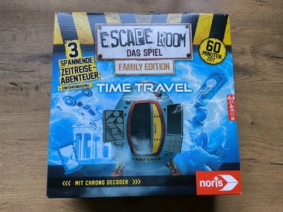 ESCAPE ROOM Time Travel - Das Spiel Family Edition - Noris - Neu und OVP - Top - Bild 1 von 4