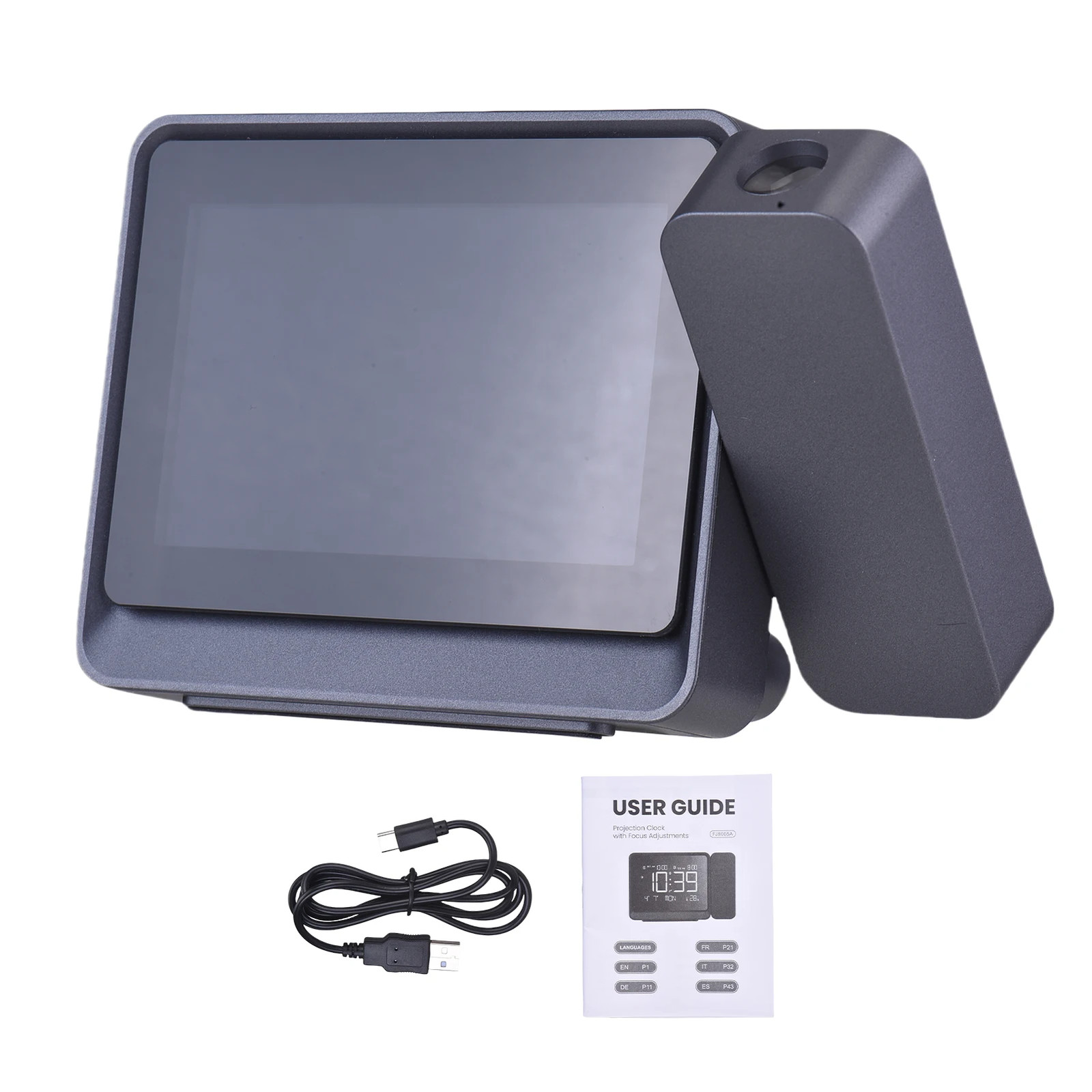 With Bt Auto-time Sync Adjustable Focus Dual Alarms