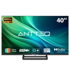 Antteq 40 Inch TV FHD TV Central Stand Design 1080P Freeview HD Dolby Audio DVB
