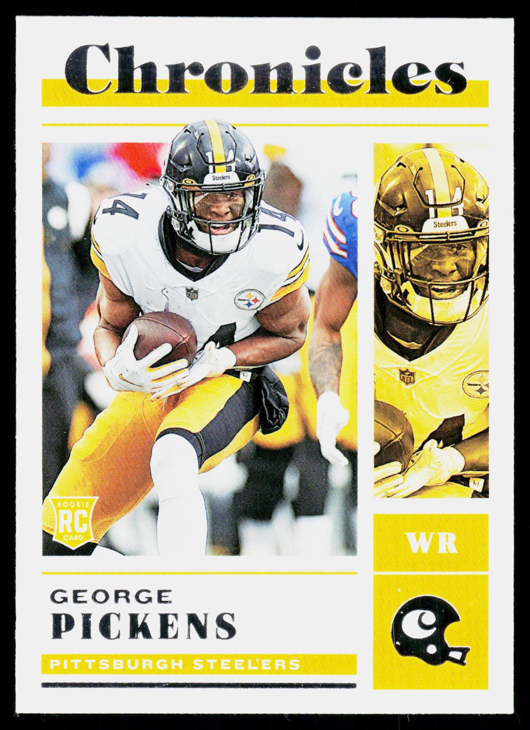 2022 Panini Chronicles George Pickens #48 RC Rookie Pittsburgh Steelers