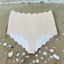 Marysia Santa Monica Scalloped Bikini Bottoms...