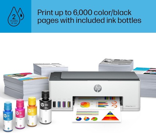 Smart Tank 5105 Wireless AllinOne PrinterColor PrintCopyScanHighVolu - Picture 6 of 10