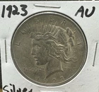 1923 Peace Dollar  90% Silver AU