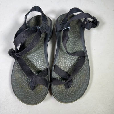 Chaco Women's Z/Cloud X Sport Sandals Black Adjustable Straps Size 10 M