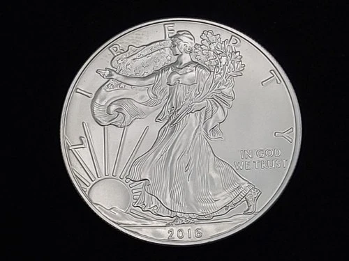 2016 American Silver Eagle — photo from another recent sale