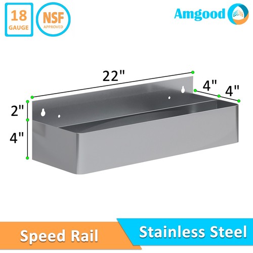 Abreast Double Tier Stainless Steel Speed Rail Rack - Picture 10 of 49