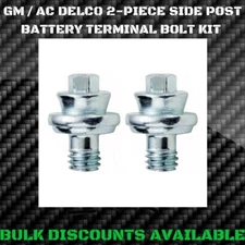 1950-1986 Oldsmobile Delta 88 98 Side Post Battery Terminal Bolt Kit GM AC Delco