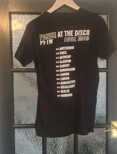 Panic at the Disco Pray For the Wicked Euro Tour 2019- Maglietta Band Taglia Media - Foto 2 di 4