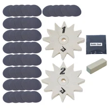 5" Plastic Polishing Kit | Wheels Motorcycle Gas Tank MX Buffer Buffing Polish