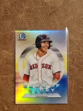2020 Bowman Chrome #DG-5 Jarren Duran Refractor Red Sox Dawn of Glory