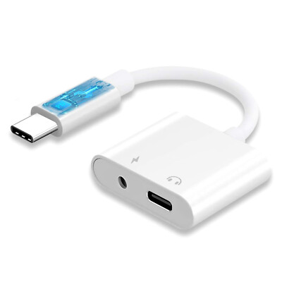 For Samsung Galaxy S22 Plus Ultra USB-C HEADPHONE ADAPTER EARPHONE 3.5MM JACK